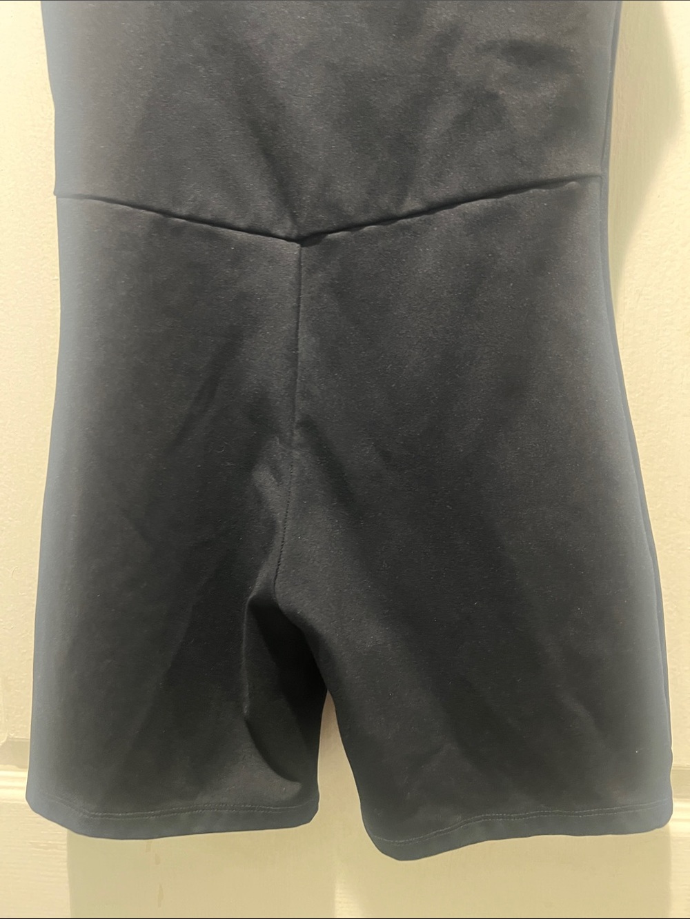 girlfriend collective Black Activewear Romper - Picture 7 of 7